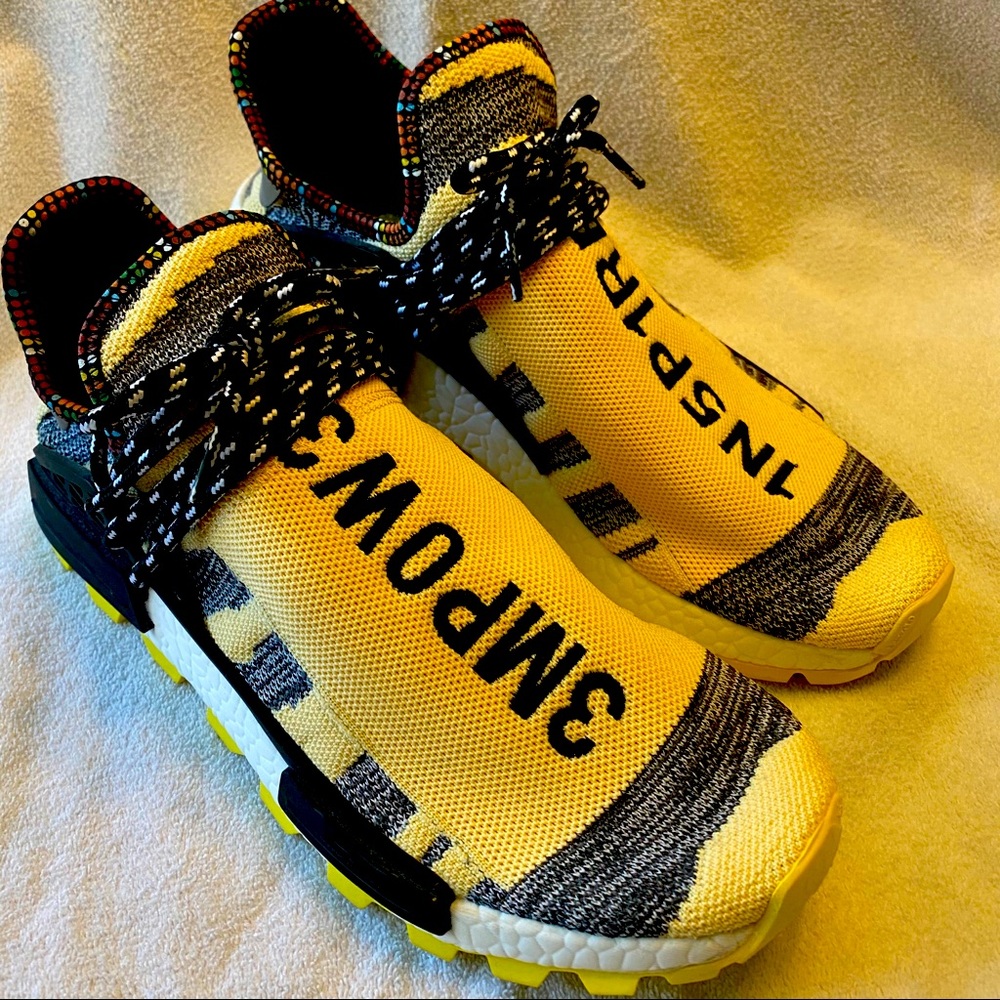 Pharrell x Adidas NMD Hu Solar Pack unreleased REP